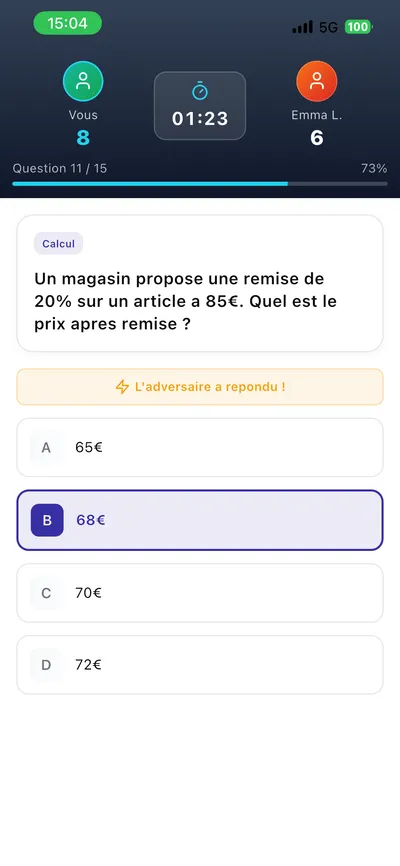 AST Blitz — duel en temps réel entre deux joueurs